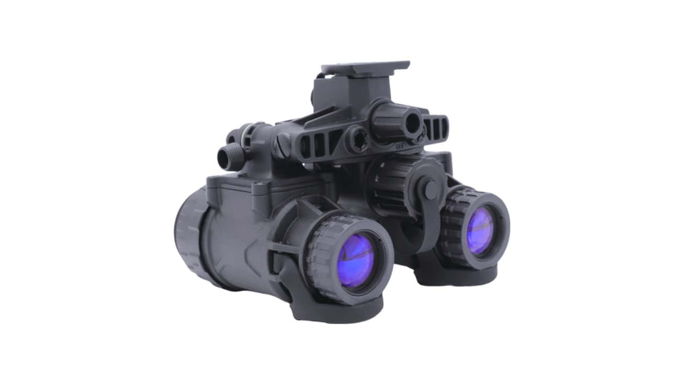 RIX RNV-31 1x25mm Night Vision Binoculars With White Tubes 1800 FOM, Black, Small, RNV31W18