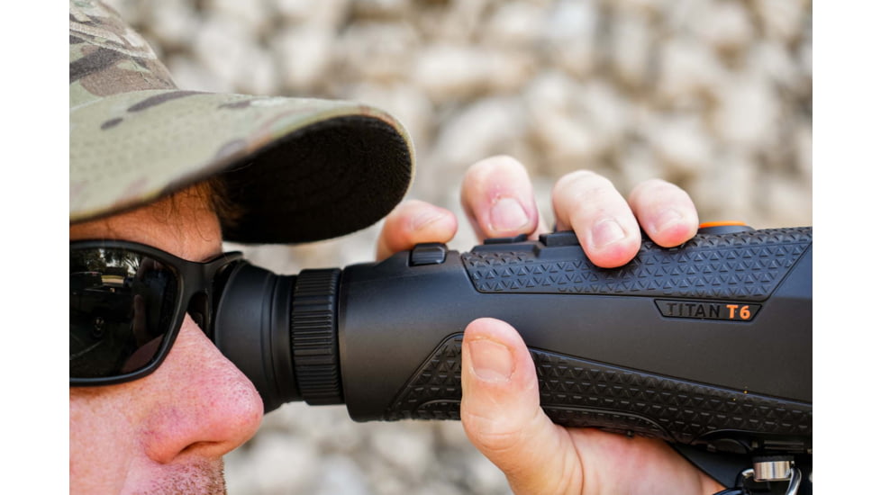 RIX TITAN T6 2.2x35mm Thermal Monocular, 50 Hz, 640x480 pixels, Black, RIX TITAN T6