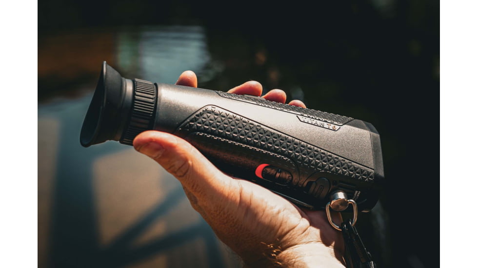 RIX TITAN T6 2.2x35mm Thermal Monocular, 50 Hz, 640x480 pixels, Black, RIX TITAN T6