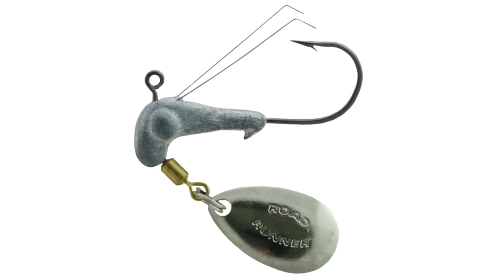Road Runner Barbed Weedless Heads 1/8 Number 1 Hk Unpainted 2Pk, W153-000