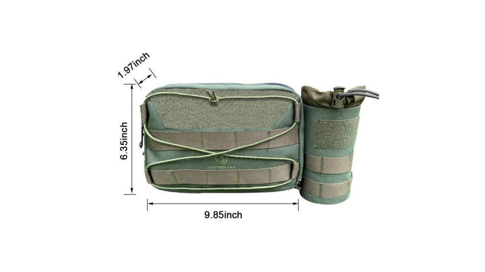 Roaring Fire Blazer Fanny Pack, OD Green, 9.85x6.3x1.97 inch, RF-Fannypack-OD