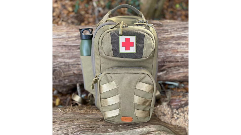 Roaring Fire Brushfire Tactical Backpack, Light FDE, 15.75x10.24x6 inch, RF-Backpack01-OD