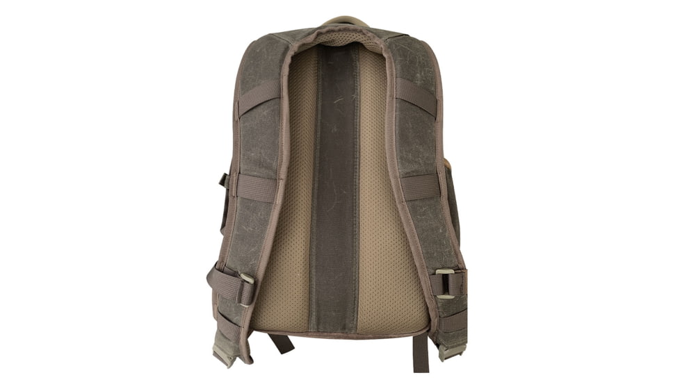 Roaring Fire Dagen Waxed Canvas Backpack, Rustic Brown, 15.75x11.8x3.94 inch, RF-Wax Pack-OD