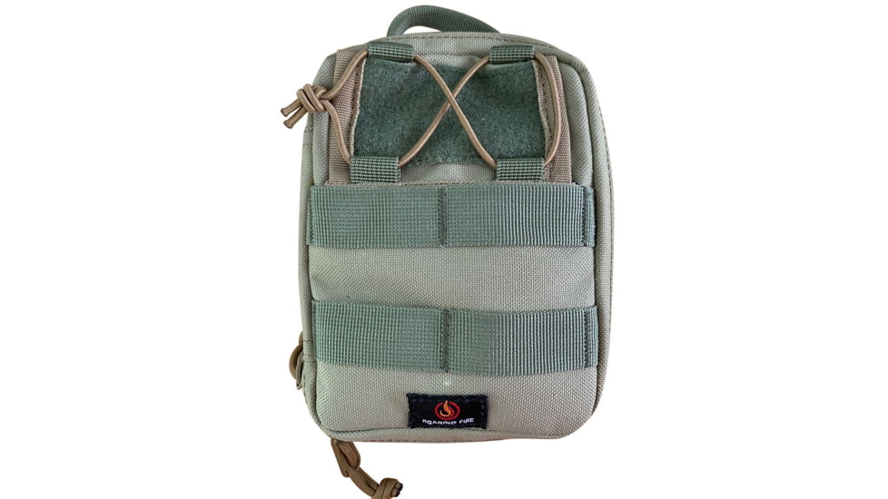 Roaring Fire Ember MOLLE EDC Utility Organizer Pouch, FDE, 7.48x6x1.25 inch, RF-Pouch-DT-01