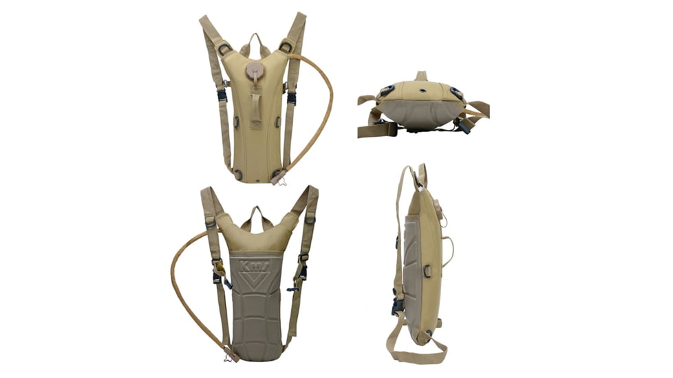 Roaring Fire Hydration Pack 3 Liters, FDE, 17x7 inch, RF025 DT
