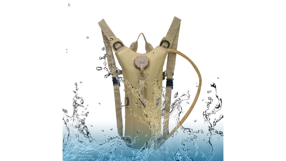Roaring Fire Hydration Pack 3 Liters, FDE, 17x7 inch, RF025 DT