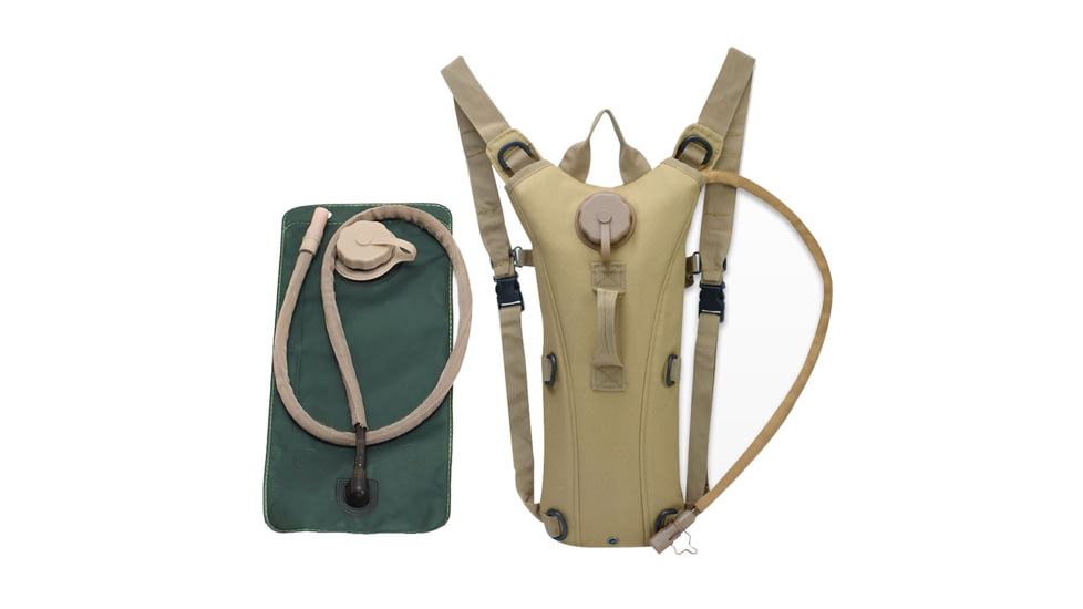 Roaring Fire Hydration Pack 3 Liters, FDE, 17x7 inch, RF025 DT