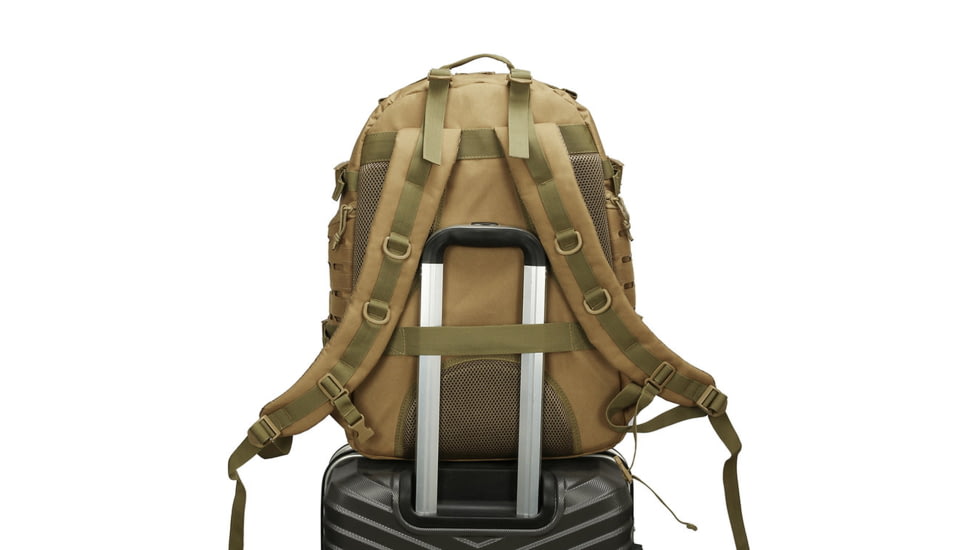 Roaring Fire Ignite Tactical Backpack, FDE, 21.25x15.75x8.27 inch, RF133 DT