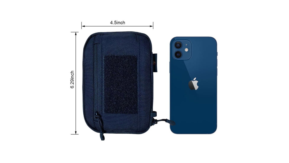 Roaring Fire Picofire Pro Pocket Pouch, Black, 6.3x4.33x1 inch, RF-Picofire Pro-BK