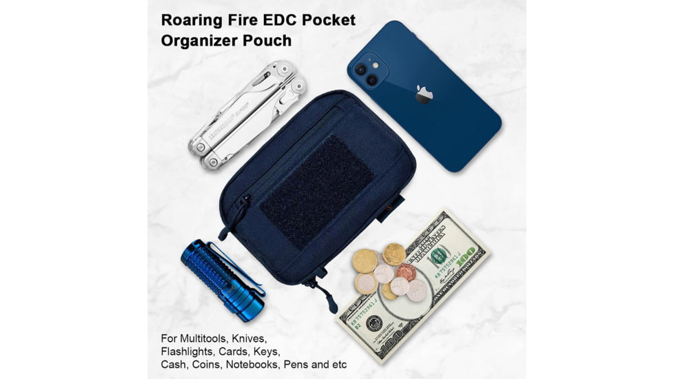 Roaring Fire Picofire Pro Pocket Pouch, Black, 6.3x4.33x1 inch, RF-Picofire Pro-BK