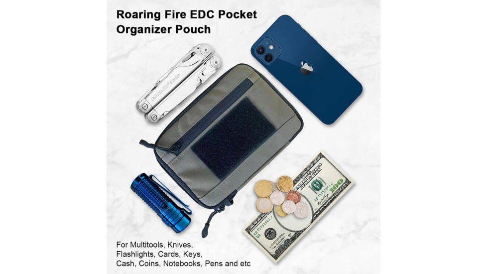 Roaring Fire Picofire Pro Pocket Pouch, Desert Tan, 6.3x4.33x1 inch, RF-Picofire Pro-FDE