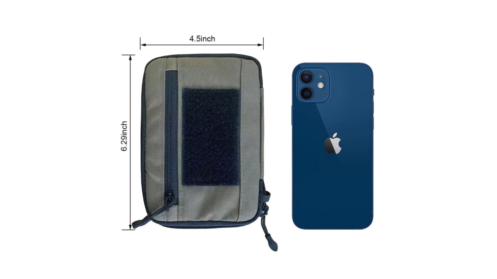 Roaring Fire Picofire Pro Pocket Pouch, Desert Tan, 6.3x4.33x1 inch, RF-Picofire Pro-FDE