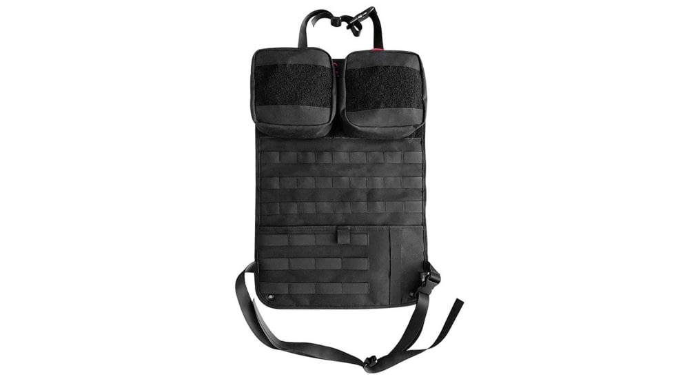 Roaring Fire Razorback Car Seat Back Organizer, Black, 21.65x14.96 inch, RF-CBSOP01-BK