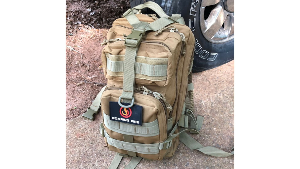 Roaring Fire Roaring Fire 30L EDC Backpack, FDE, 17x8.6x8 inch, RF-BL07-DT