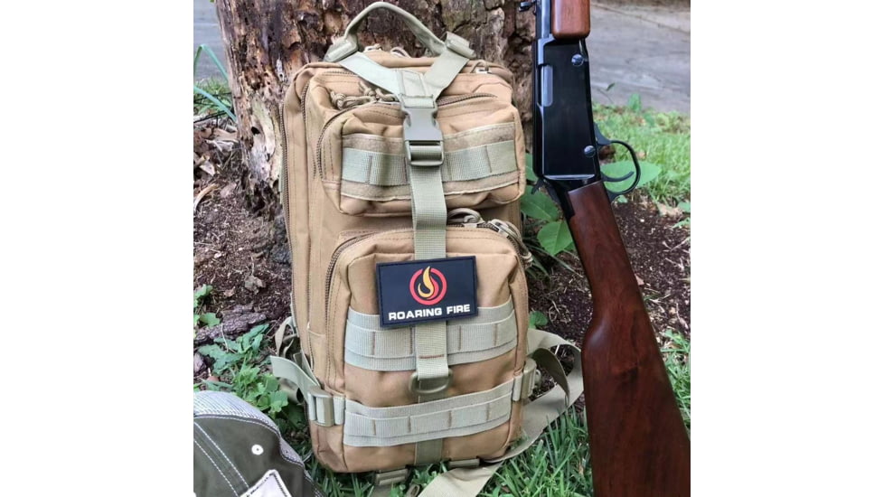 Roaring Fire Roaring Fire 30L EDC Backpack, FDE, 17x8.6x8 inch, RF-BL07-DT