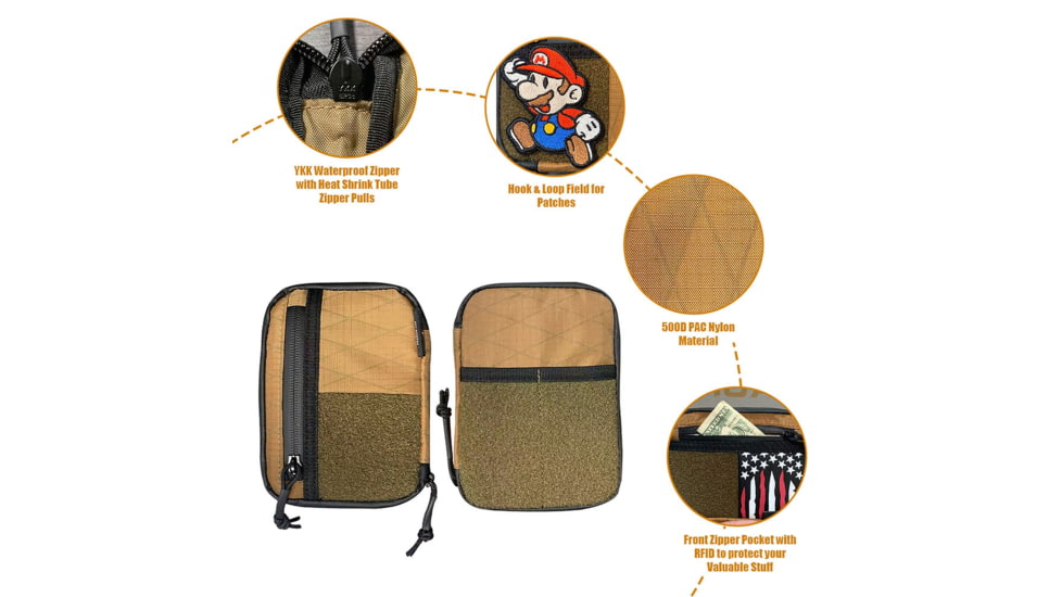 Roaring Fire Brigos Pocket Organizer Pouch