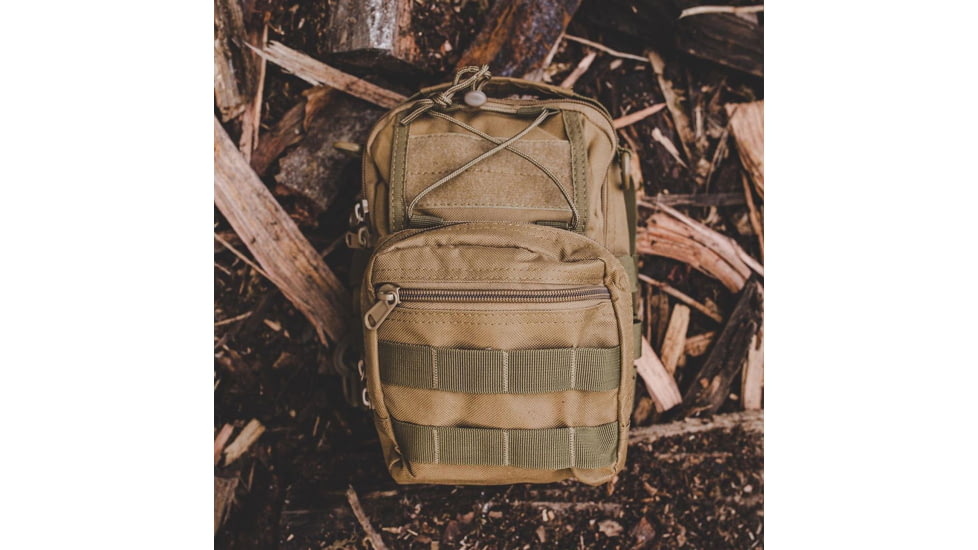 Roaring Fire Sling Pack, FDE, 10.6x8.3x6.3 inch, RF-BL60-DT