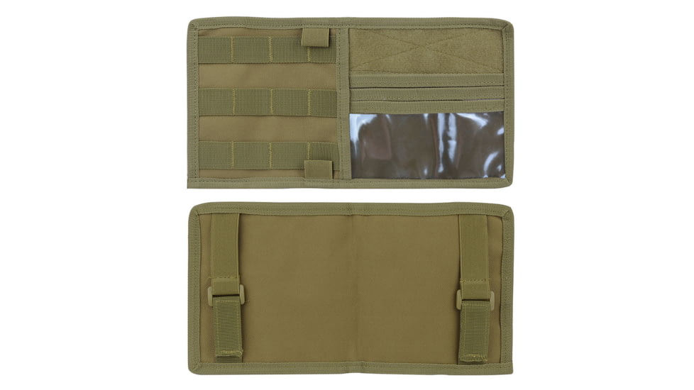 Roaring Fire Tactical Car Visor Panel Organizer, FDE, 6.3x11.8 inch, RF125DT