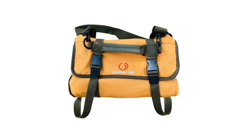 Roaring Fire The Pack Mule Versatile Double-sided Tool Roll Bag, Orange, 24.8x13 inch, RF-TB PRO-YW