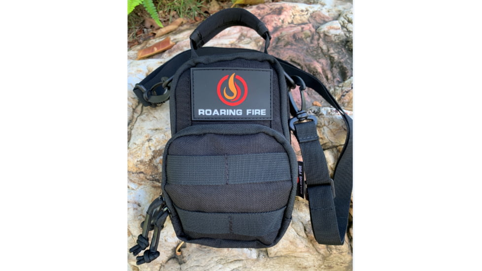 Roaring Fire Tinder Tactical Organizer Pouch, Black, 7.48x5.1 inch, RF-Pouch BK-02