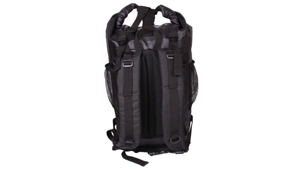 Rockagator Firebreak Series Ultralight Backpack, 25 Liters, Waterproof, Black, FB25BK
