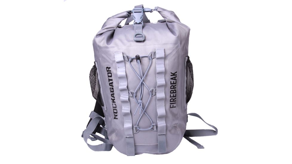 Rockagator Firebreak Series Ultralight Backpack, 25 Liters, Waterproof, Grey, FB25GY