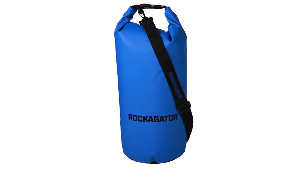 Rockagator Heavy Duty Dry Bag, 30 Liters, Waterproof, Blue/Black, DB30RBL