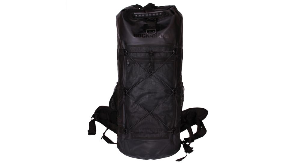 Rockagator Kanarra Series Backpack, 90 Liters, Waterproof, Black, KNRA90BK