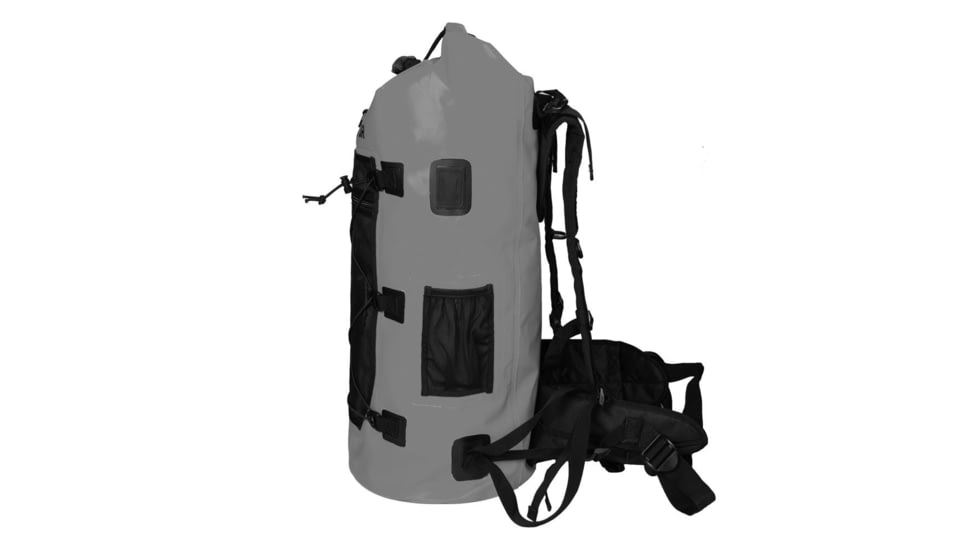 Rockagator Kanarra Series Waterproof Backpack, Grey, 90 Liters, KNRA90GY