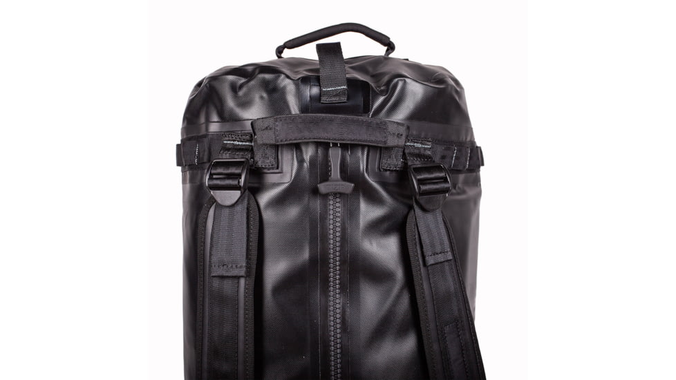 Rockagator Poseidon TPU TIZIP Waterproof Duffle Bag, 60L, Black, PSDN60CVRT