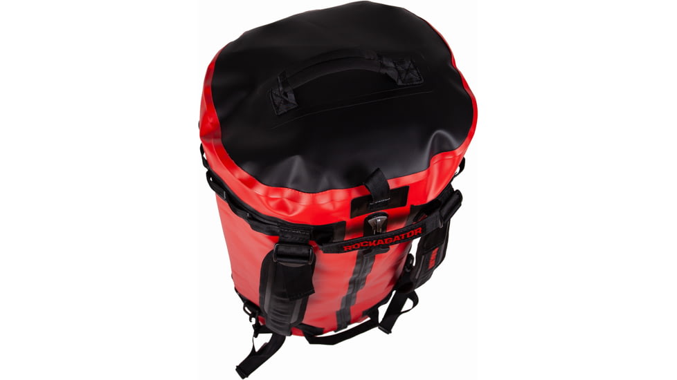 Rockagator Poseidon TPU TIZIP Waterproof Duffle Bag, 60L, Red, PSDN60CMSN