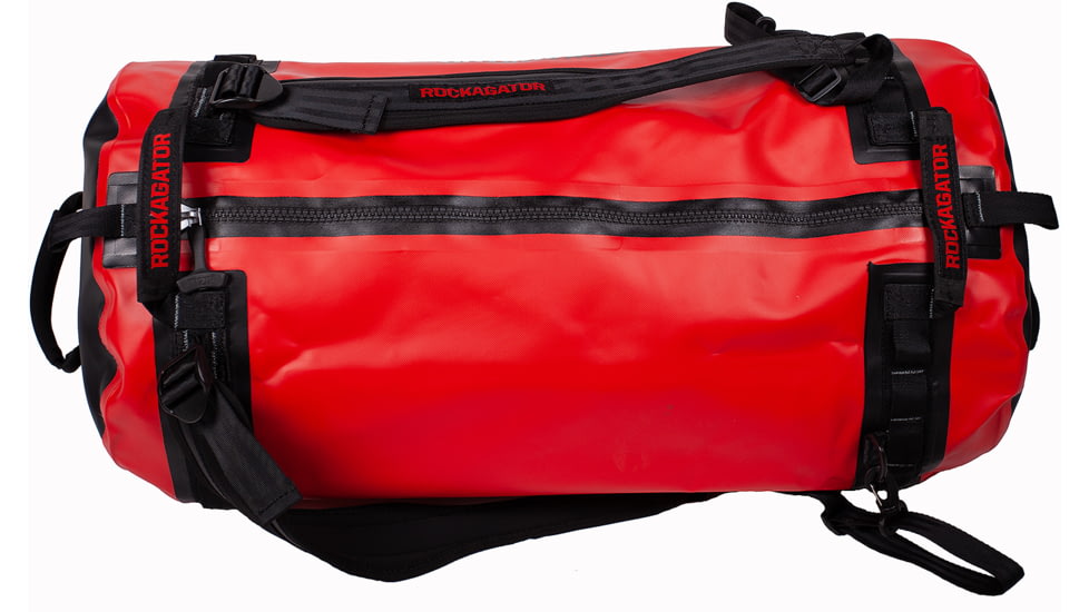 Rockagator Poseidon TPU TIZIP Waterproof Duffle Bag, 60L, Red, PSDN60CMSN