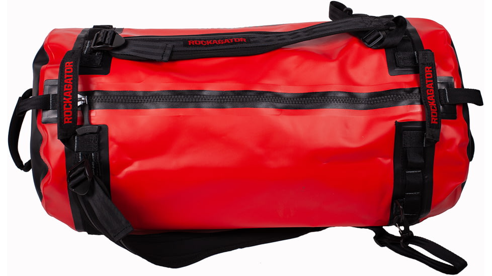 Rockagator Poseidon TPU TIZIP Waterproof Duffle Bag, 60L, Red, PSDN60CMSN