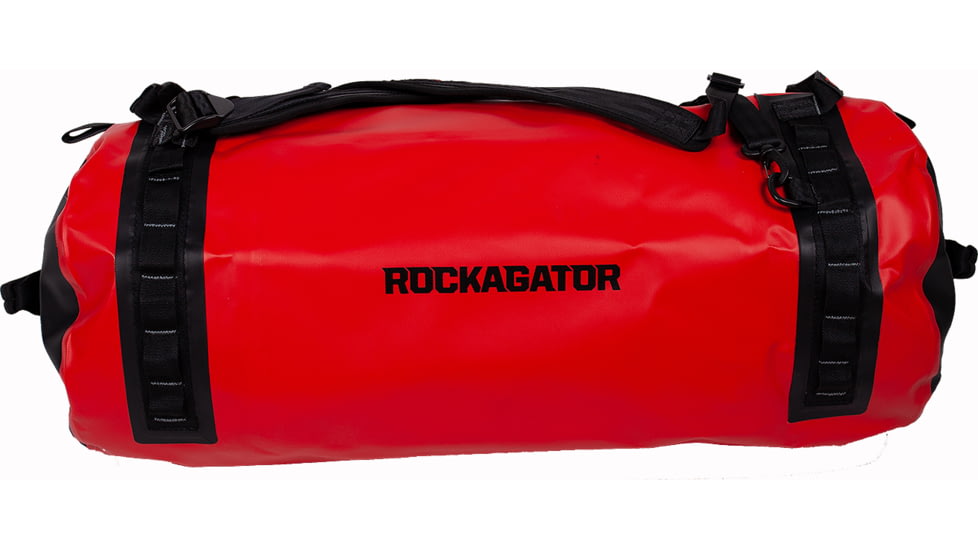 Rockagator Poseidon TPU TIZIP Waterproof Duffle Bag, 60L, Red, PSDN60CMSN