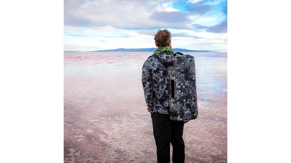 Rockagator Poseidon VOG EKHO TZIP Waterproof Duffle Bag, 60L, Ekho Camo, PSDN60EKHO