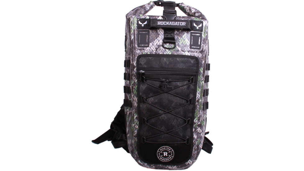 Rockagator Trident VOG Tactical Camo 40L TPU Waterproof Backpack, Green, 40 Liter, TRDT40TRIS