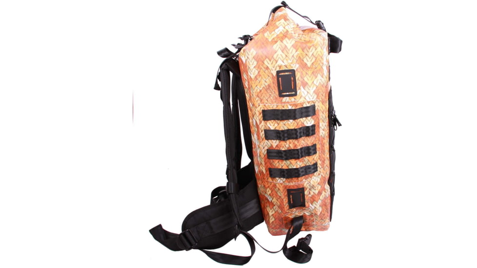 Rockagator Trident VOG Tactical Camo 40L TPU Waterproof Backpack, Orange, 40 Liter, TRDT40PYRA