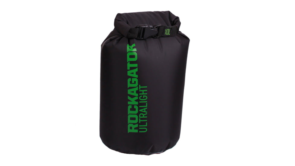 Rockagator Ultralight 15L TPU Dry Bag, Black, 15 Liter, RGUltralightblack15L