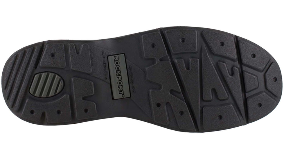 Rockport Mens World Tour 5 Eye Tie Casual Moc Steel Toe Oxford Shoes, Black, 11, RK6761-BLACK-11-MENS-EW