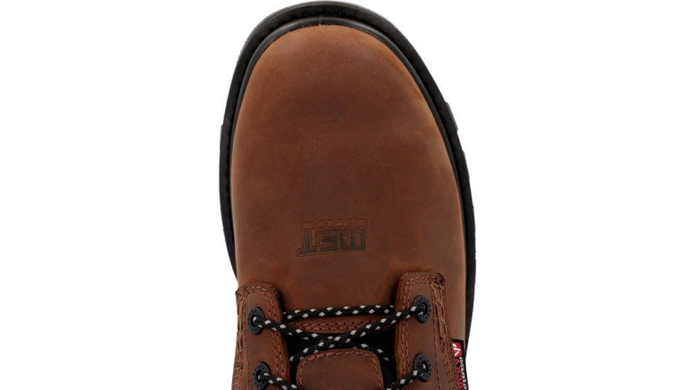 Rocky Boots Rams Horn Composite Toe Work Boot - Mens, 6in, Crazy Horse Brown, 13, RKK0440-M-13