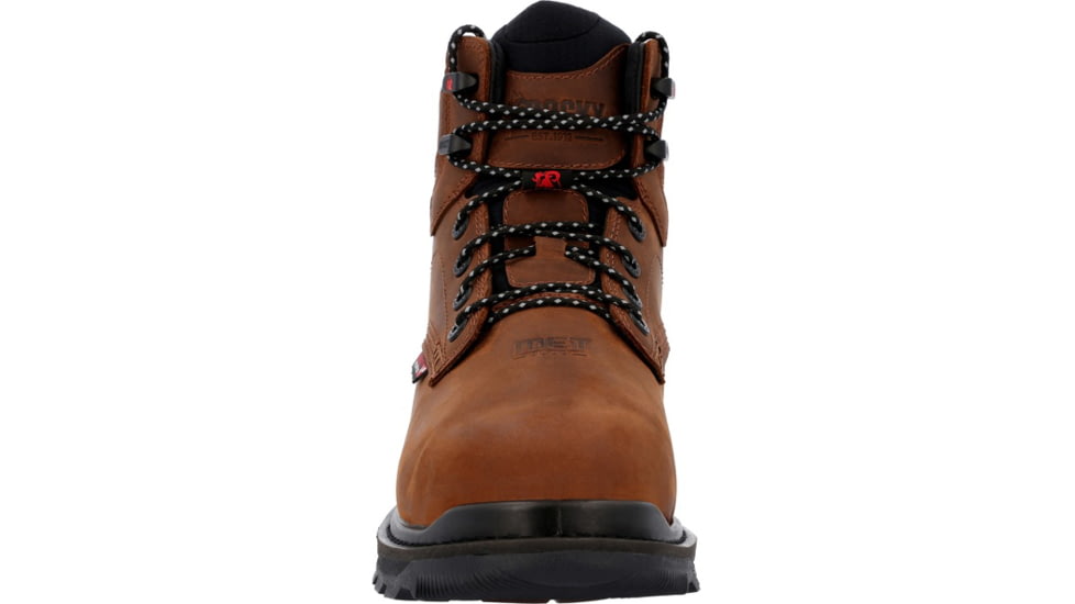 Rocky Boots Rams Horn Composite Toe Work Boot - Mens, 6in, Crazy Horse Brown, 13, RKK0440-M-13