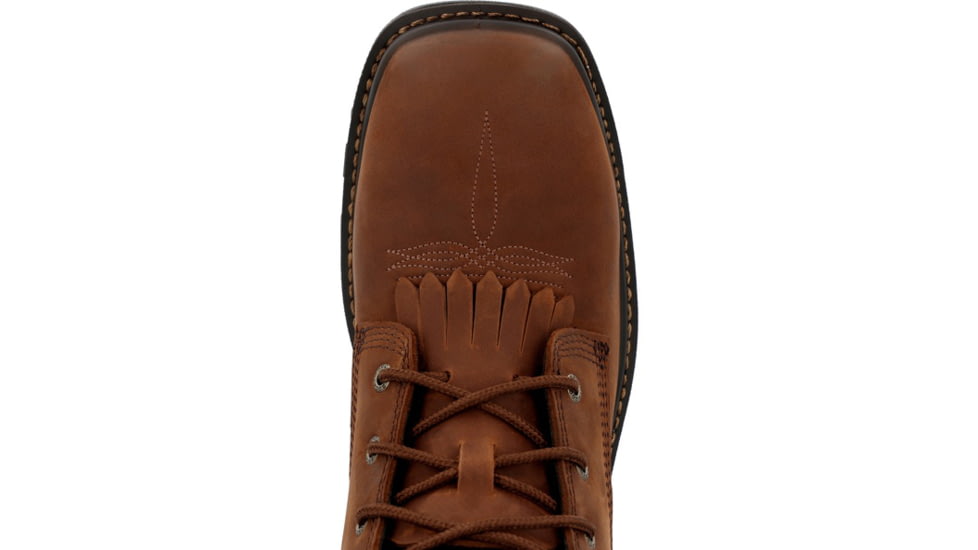 Rocky Boots Rams Horn Composite Toe Work Boot - Mens, 9in, Dark Brown, 11, RKW0407-M-11