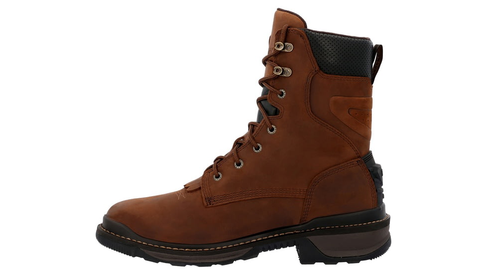 Rocky Boots Rams Horn Composite Toe Work Boot - Mens, 9in, Dark Brown, 11, RKW0407-M-11