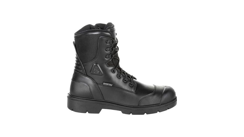 Rocky Boots Pursuit Steel Toe Waterproof Public Service Boot - RKD0049BK6.5W