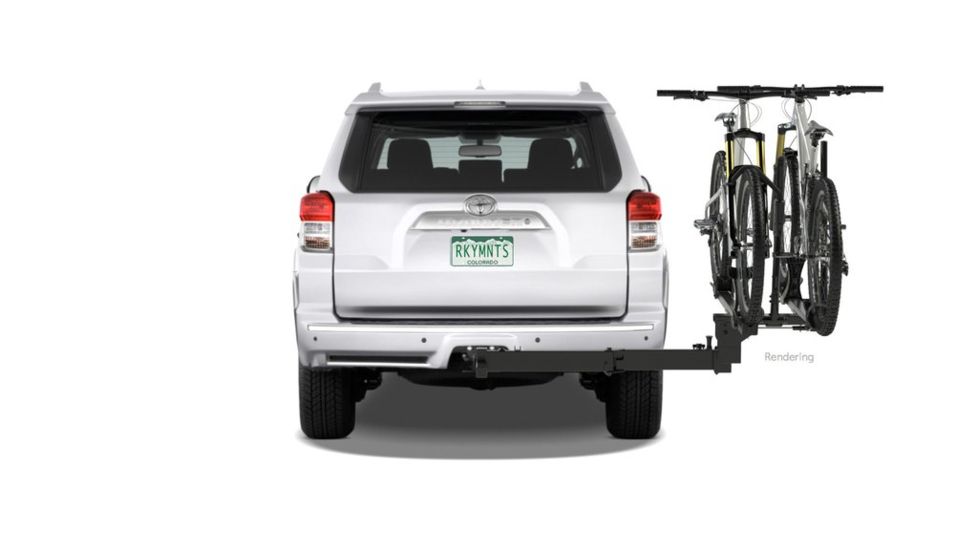 RockyMounts BackStage Swing Away Platform Hitch Rack 2-bike, 2 in, 10002