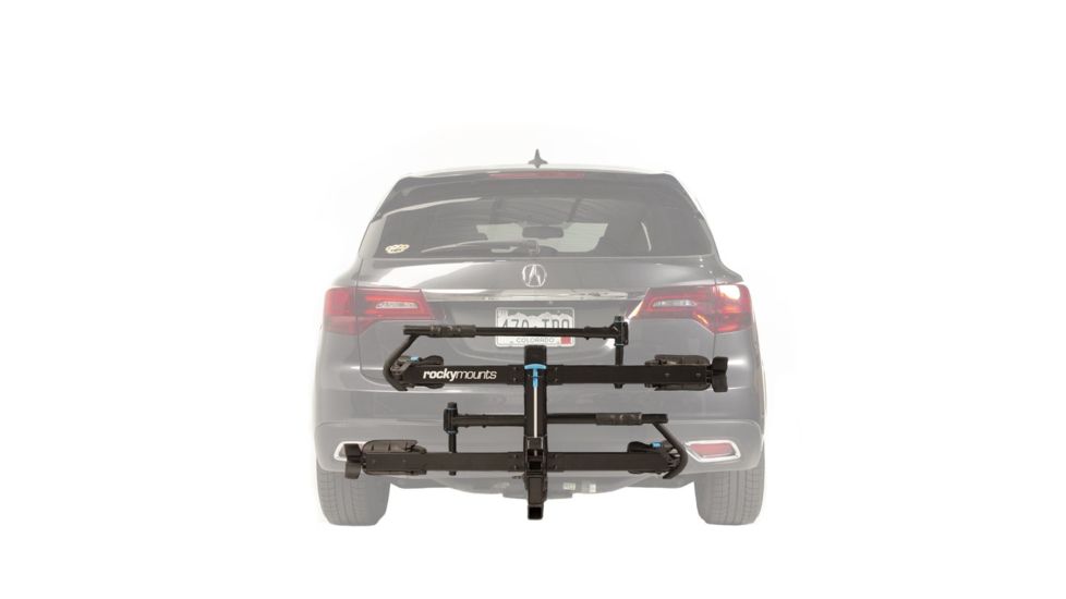 RockyMounts MonoRail Platform 2-Bike Hitch Pack, 2 Inch, 11415