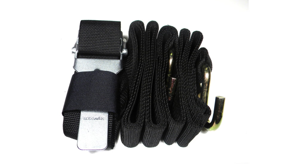 Rod Saver Paddle Buckle Gunwale Tie Down, 2in x 13ft, PBGW13
