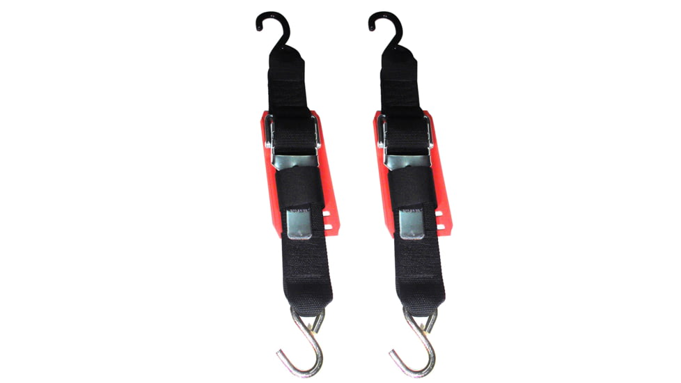 Rod Saver Paddle Buckle Trailer Tie-Down w/Vinyl Pad - 2&quot; x 4' - Pair 78390