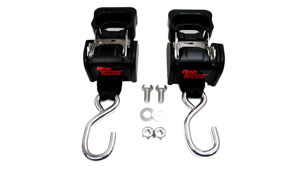 Rod Saver Stainless Steel Retractable Transom Tie-Down - 40&quot; - Pair 78354