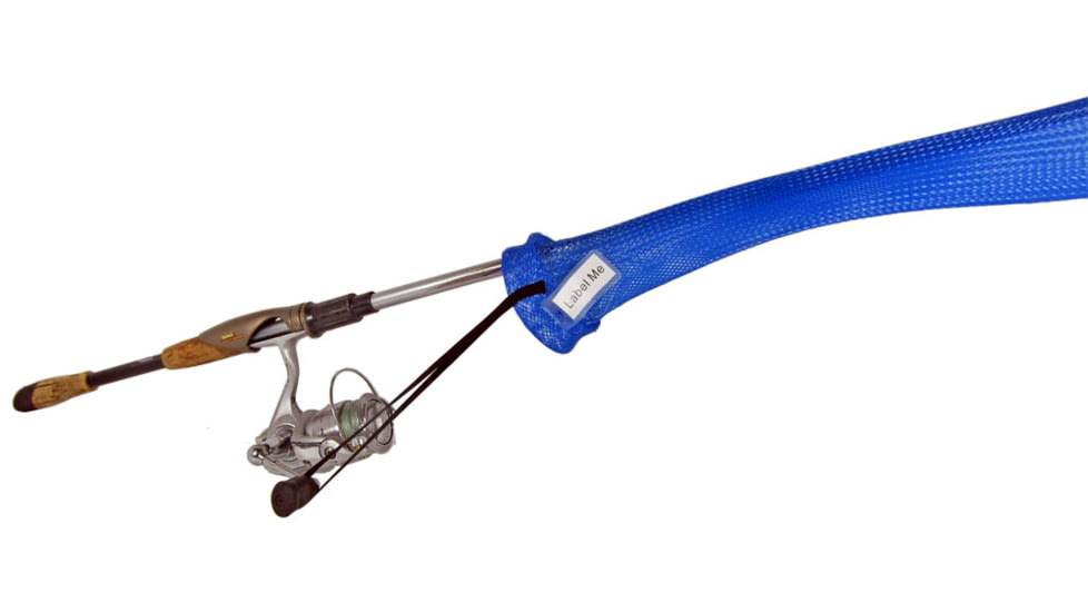 Outkast Tackle Slix Rod Cover - Spinning, 5 Ft., Large/Xl, Blue, Large, RS112-5-B-BG